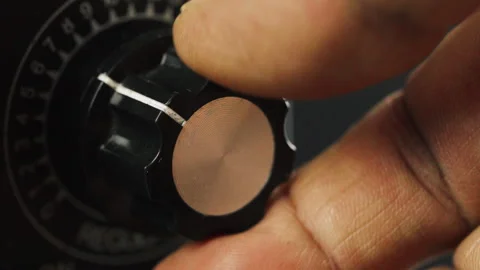 To select the volume level Stock Footage 320752553