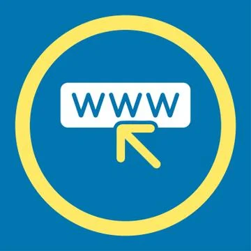 Select Website Rounded Vector Icon イラスト素材