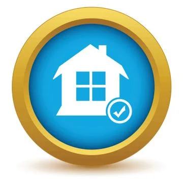 Selected house icon イラスト素材