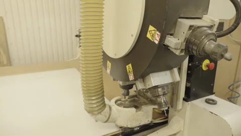Selecting cutters for a CNC machine Stock-Footage 332265649
