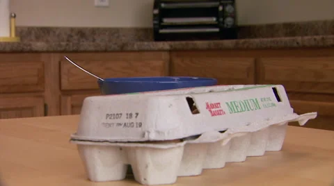 Selecting Egg for Recipe Stock-Footage 42131490