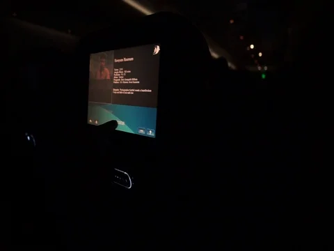 Selecting menu on LCD screen i Stock Footage 110089089