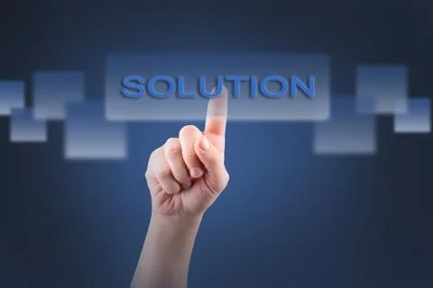 Selecting Solutions Stock Illustration