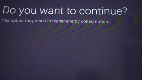 Selecting a WiFi network from a list of password-protected connections on a Stock Footage 347685588