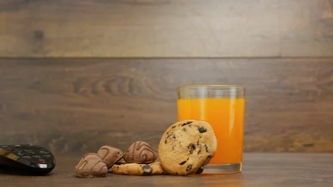 Selection choice - useful or harmful food and lifestyle. Healthy or unhealthy. Stock Footage 110820788