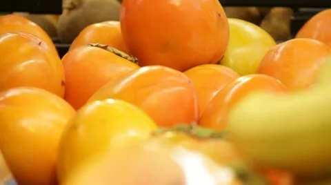 Selection of exotic fruit Stock Footage 12567049