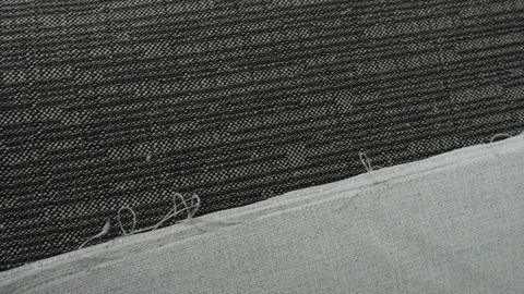 Selection of fabric-conbination of fabric Stock Footage 106757107