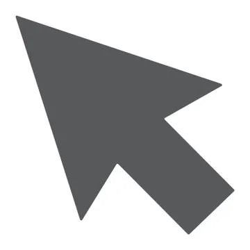 Selection glyph icon, tools and design, arrow sign 스톡 일러스트