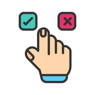 Selection Icon Image. Stock Illustration