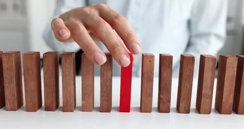 Selection of leader from management team Stock Footage 245935574