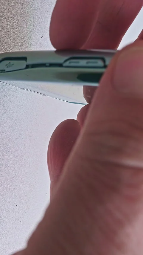 A selection of old NOKIA cell phones that are defective Stock-Footage 287483175