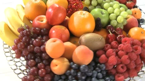 SELECTION OF ORGANIC FRUIT Vidéo 58942960