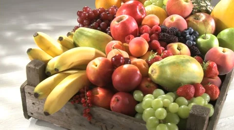 SELECTION OF ORGANIC FRUIT Vidéo 58943007