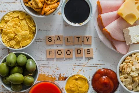 Selection of salt high in salt Photos