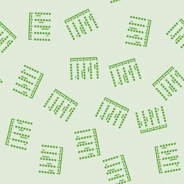 Selection sort algorithm glyph seamless pattern Stock Illustration