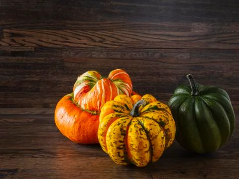 Selection of squash Stock Photos