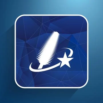 Selection of various mascara brushes isolated Stock Illustration