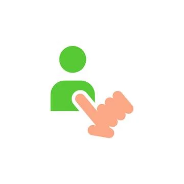 Selection vector icon design template Illustrazione stock