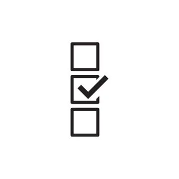 Selection vector icon design template Illustrazione stock