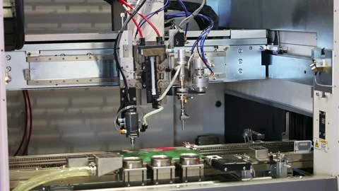 Selective conformal coating system 库存影片 90104181