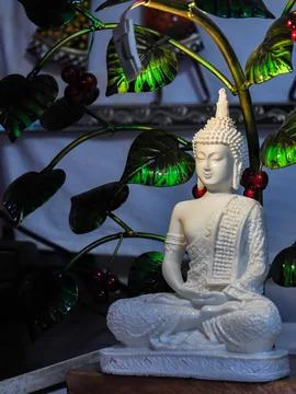 Selective focus on Buddha Stock Photos