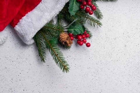 Selective focus. Christmas light layout Stock Photos