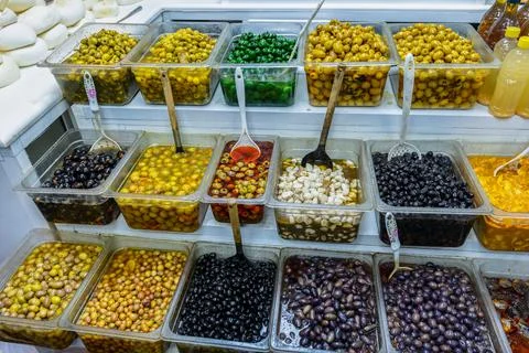 Selective Focus Closeup View of Pickles Stock Photos