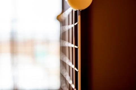 Selective focus on a connecting block on a modular wire cage shelving system Stock Photos