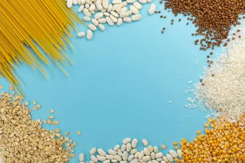 Selective focus, food help on the table Stock Photos