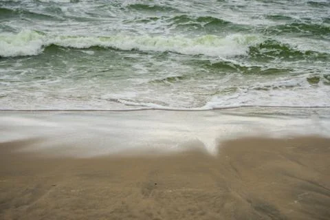 Selective focus, the formidable Baltic sea Stock Photos