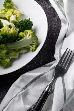 Selective focus, green mini broccoli Stock Photos
