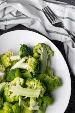 Selective focus, green mini broccoli Stock Photos