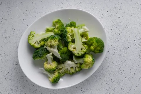 Selective focus, green mini broccoli Stock Photos