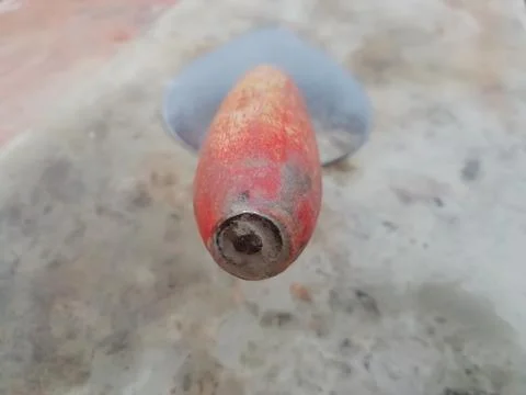 Selective focus on an object(trowel)blur background Stock Photos