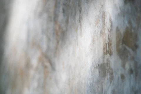 Selective focus old grungy texture, Side view of grey concrete wall backgroun Stock Photos