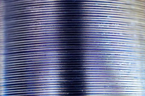 Selective focus on a sleeve of compact discs CD's used for storing electronic Stock Photos