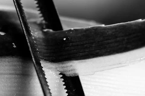 Selective focus on a vegetable peeler removing the outer skin of a cucumber Stock Photos