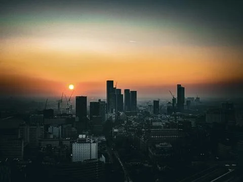 Selective Sunset Foto stock