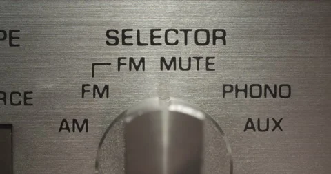 Selector Knob Cycles Through Video stock 159761499