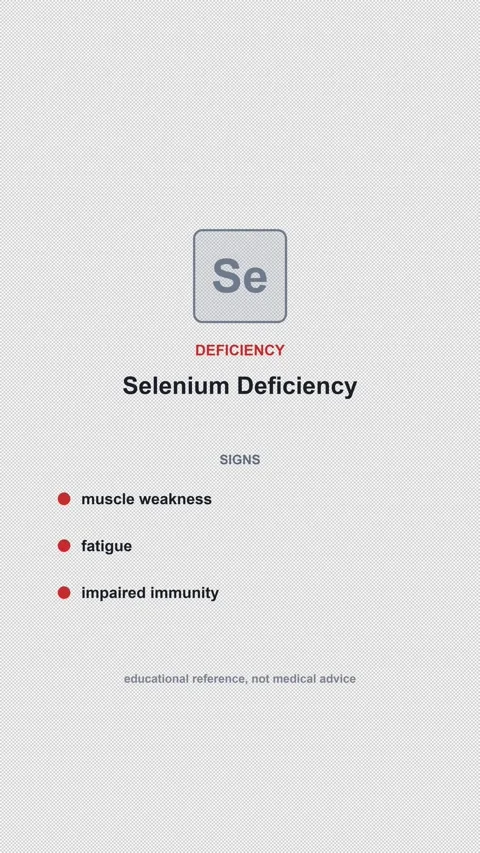 Selenium Deficiency Selenium Deficiency Animation Alpha 4K Vertical 9x16 Light Stockbeeldmateriaal 339519655