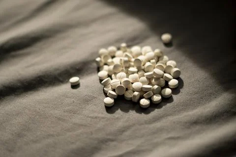 Selenium pills Stock Photos