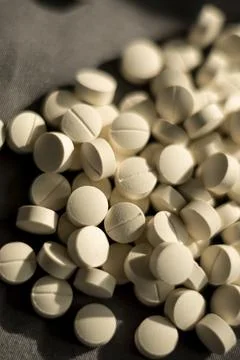 Selenium pills Stock Photos