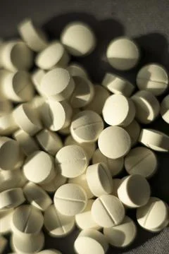 Selenium pills Stock Photos