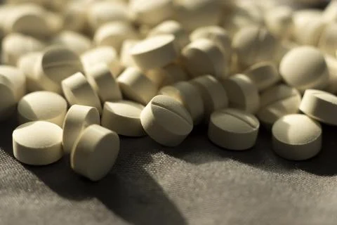 Selenium pills Stock Photos