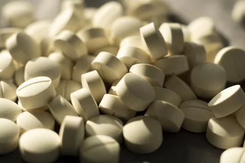 Selenium pills Stock Photos