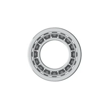 Self-aligning ball bearings isolated spare part Stock Illustration
