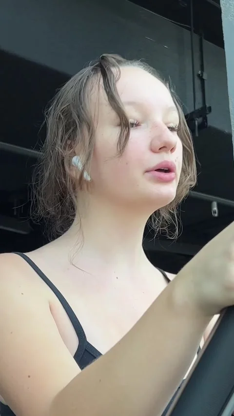 Self care exercise create beautiful figure from young age young woman teenage Vídeos de archivo 251472988