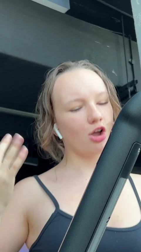 Self care exercise create beautiful figure from young age young woman teenage Vídeos de archivo 251473084