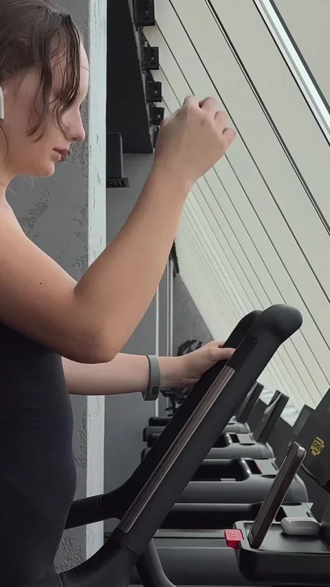 Self care exercise create beautiful figure from young age young woman teenage Vídeos de archivo 251473193