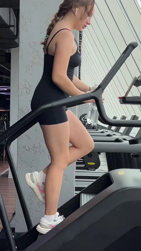 Self care exercise create beautiful figure from young age young woman teenage Vídeos de archivo 251473225